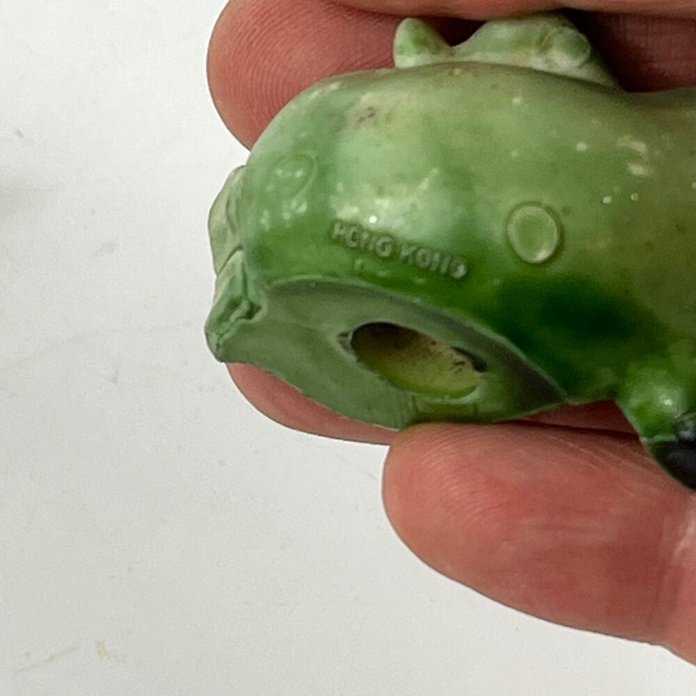 Vintage Plastic Figurine Lot 1960–70s St Labre Indian Magnet Frogs Cow Duck 8 Pc - Picture 8 of 14
